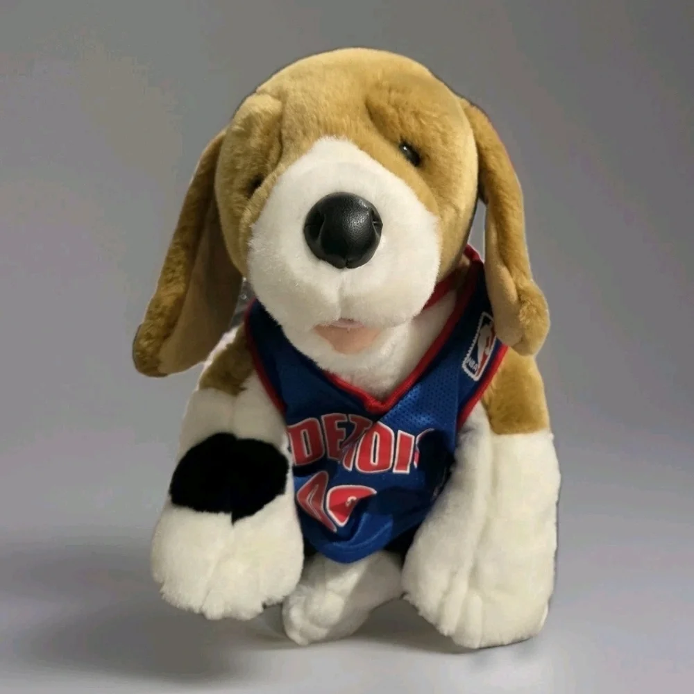 BABW Build a Bear Dog Collar Puppy Plush Stuffed Toy EUC
